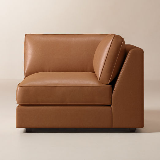Winona Leather Corner Chair