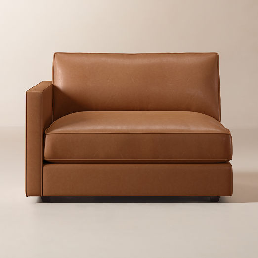 Winona Leather Left-Arm Chair