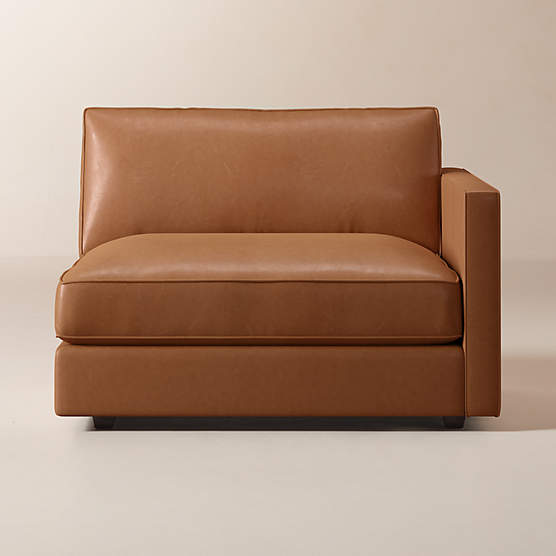 Winona Leather Right-Arm Chair