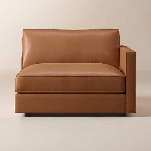 Winona Leather Right-Arm Chair