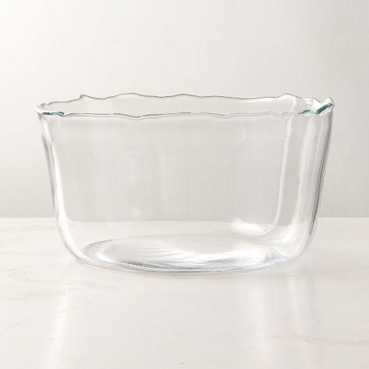 Winry Clear Glass Punch Bowl