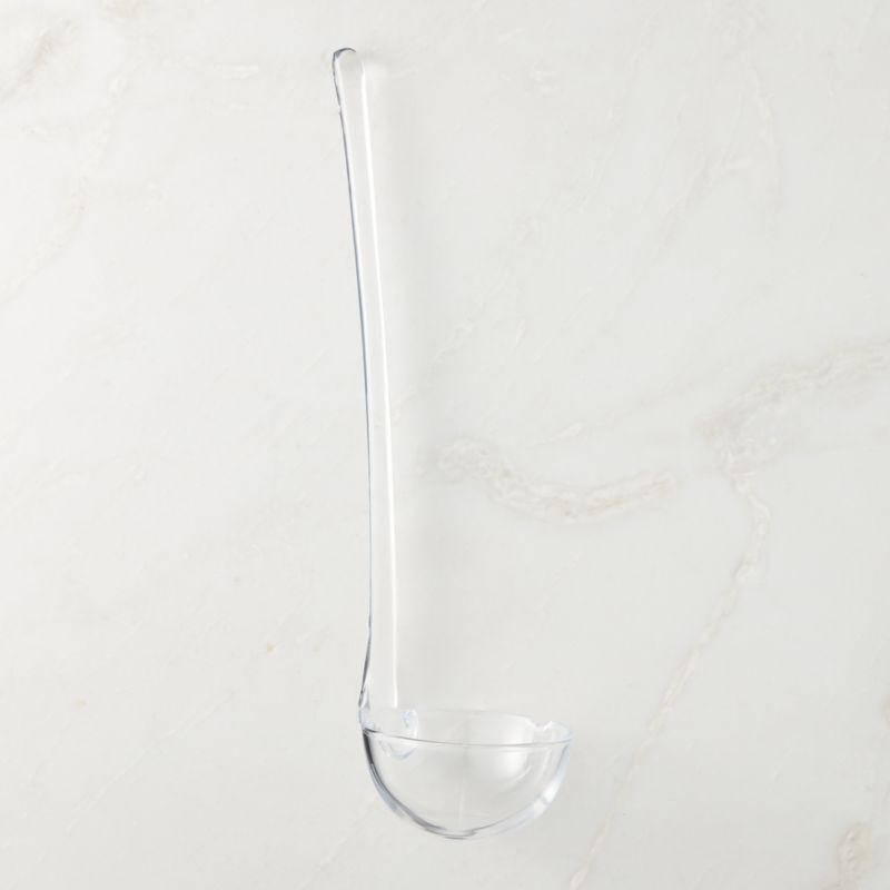View Winry Clear Glass Serving Ladle details