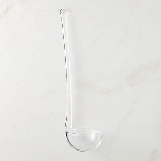 Winry Clear Glass Serving Ladle