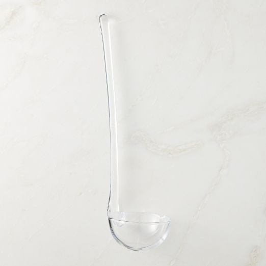 Winry Clear Glass Serving Ladle