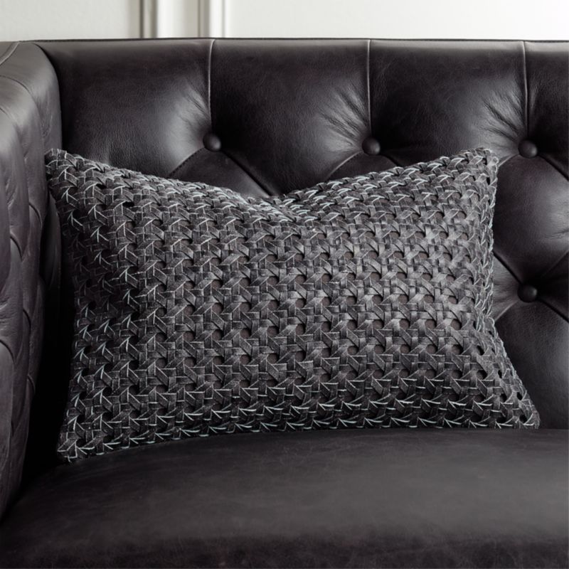 throw pillows for black leather couch