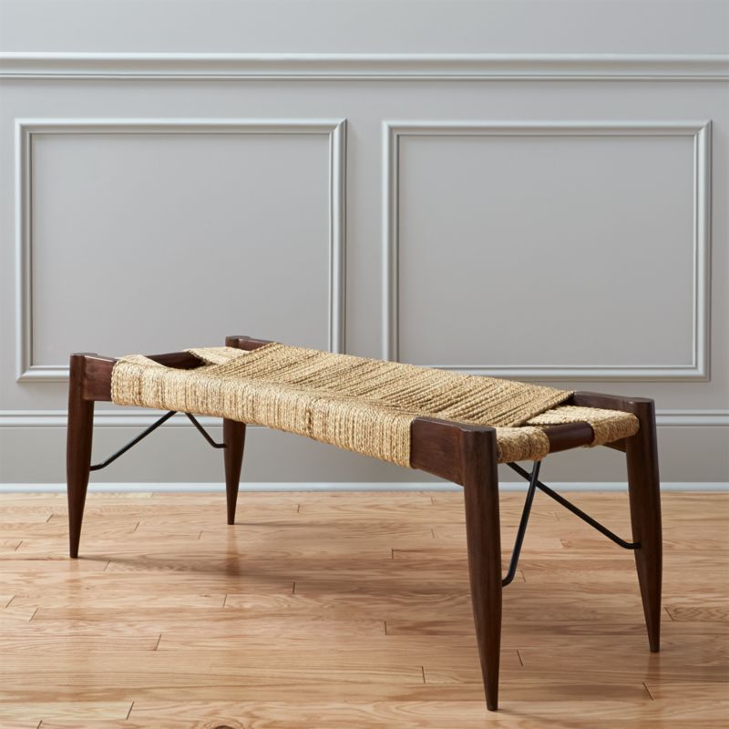 Wood Bedroom Storage Bench | CB2 Wood Bedroom Storage Bench | CB2