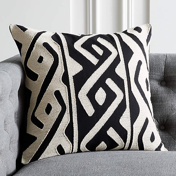 cb2 decorative pillows