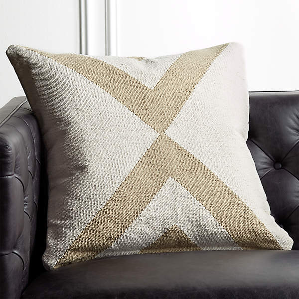 natural throw pillows