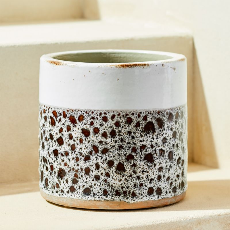 View Yara Two Tone Outdoor Planter Small details