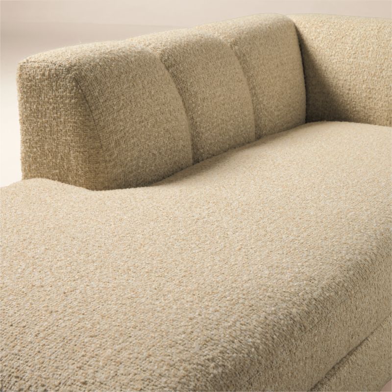 Yarrow Camel Woven Fabric Left-Arm Chaise - image 6 of 7