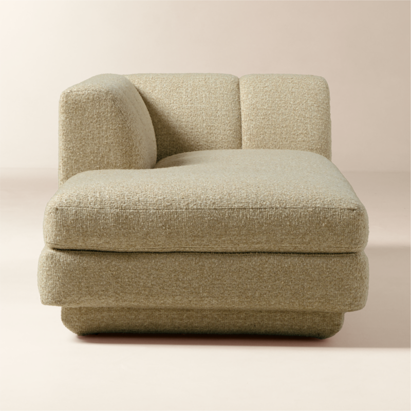 Yarrow Camel Woven Fabric Left-Arm Chaise - image 6 of 11