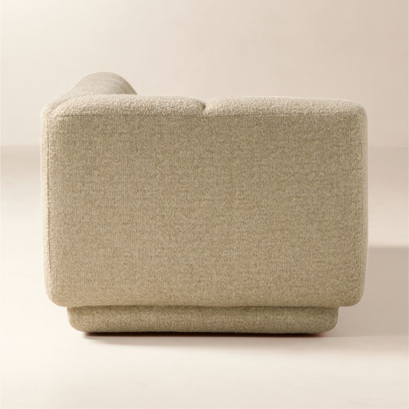 Yarrow Camel Woven Fabric Left-Arm Sofa - image 3 of 7