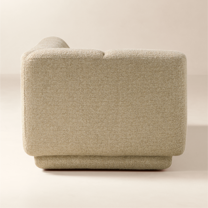 Yarrow Camel Woven Fabric Left-Arm Sofa - image 6 of 13