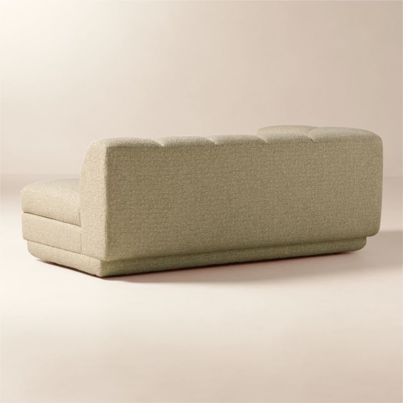 Yarrow Camel Woven Fabric Left-Arm Sofa - image 4 of 7