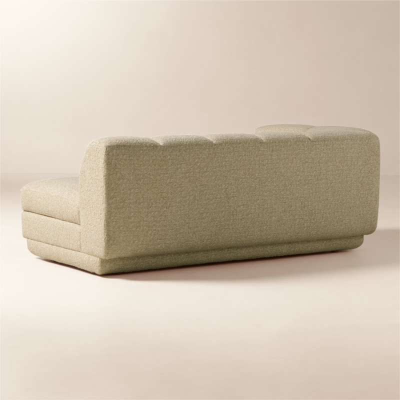 Yarrow Camel Woven Fabric Left-Arm Sofa - image 7 of 13