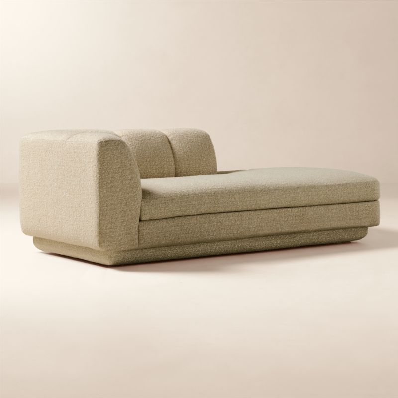 Yarrow Camel Woven Fabric Right-Arm Chaise - image 2 of 7