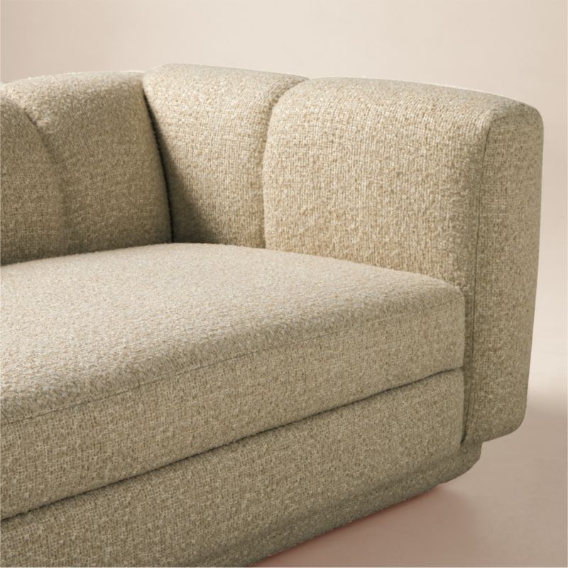 Yarrow Camel Woven Fabric Right-Arm Sofa - image 7 of 8