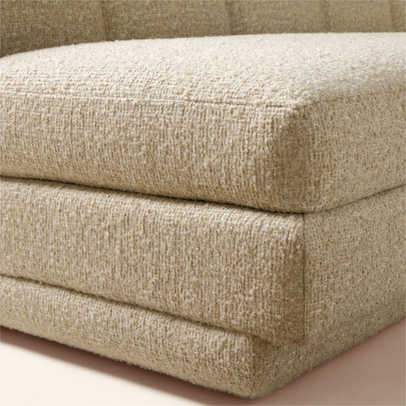 Yarrow Camel Woven Fabric Right-Arm Sofa - image 6 of 8