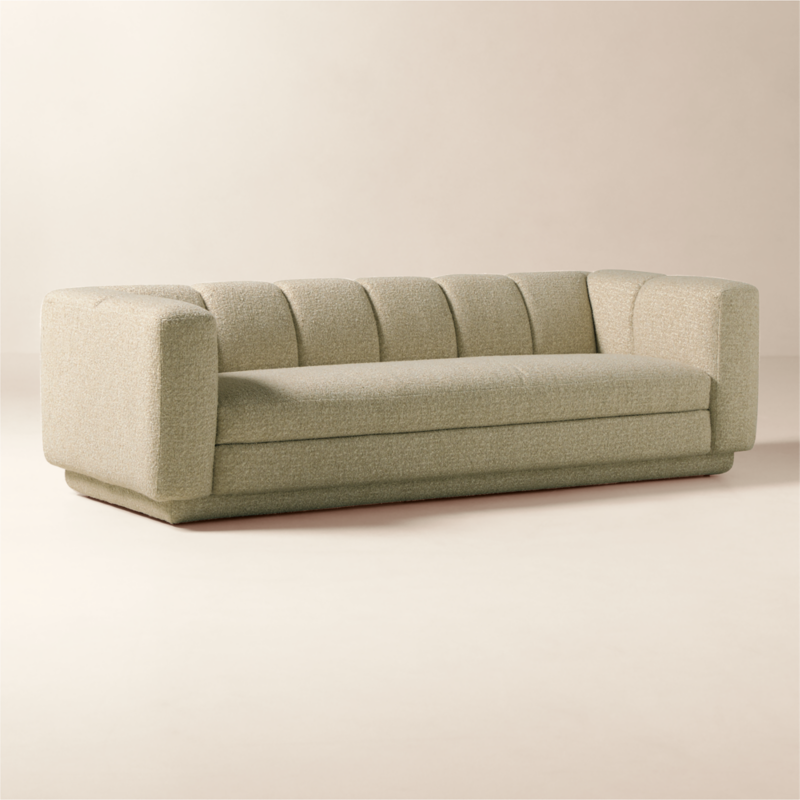 Yarrow 97.5" Camel Woven Fabric Sofa - image 5 of 10