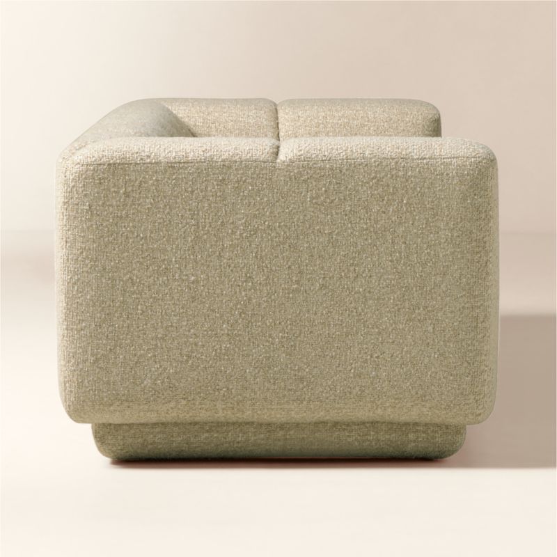 Yarrow 97.5 Camel Woven Fabric Sofa - image 4 of 7