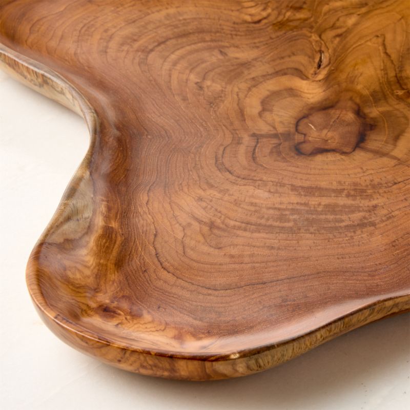 Zacari Teak Root Platter - image 2 of 5