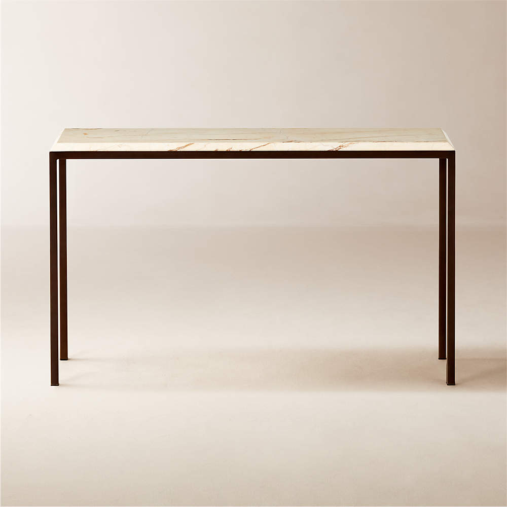 Cb2 shop sofa table