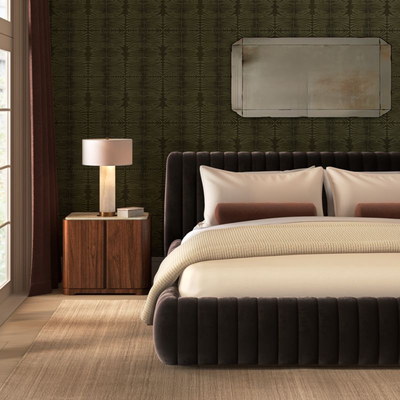 Zebra Green Wallpaper - image 2 of 3