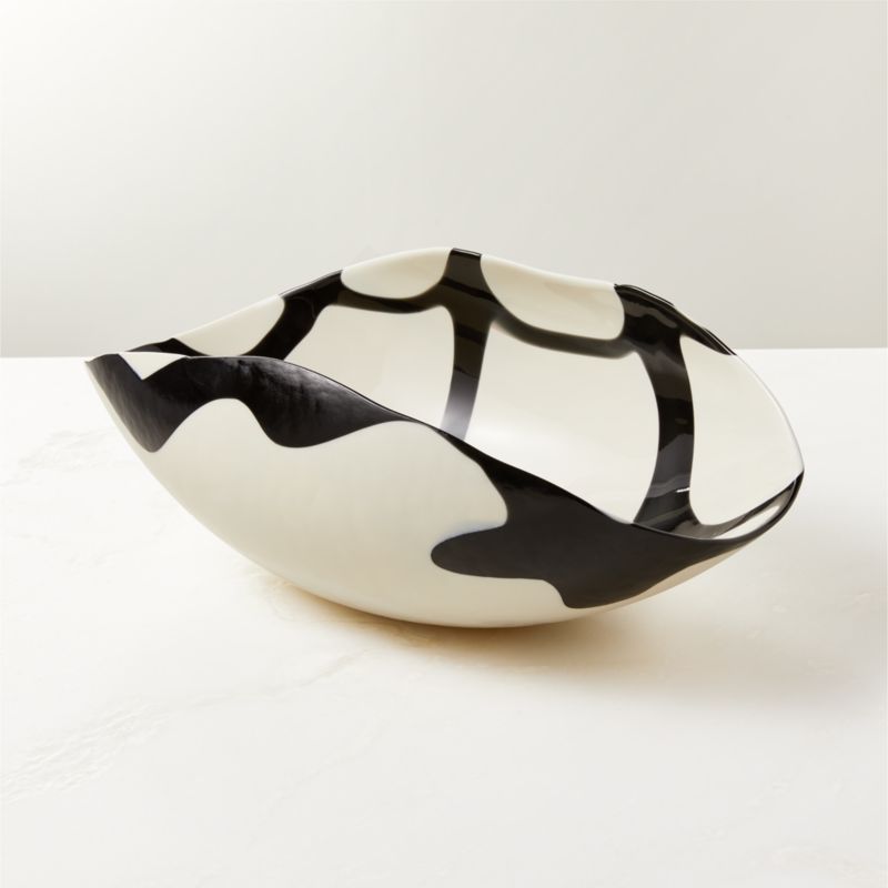 Zeta Murano White Glass Bowl - image 7 of 14