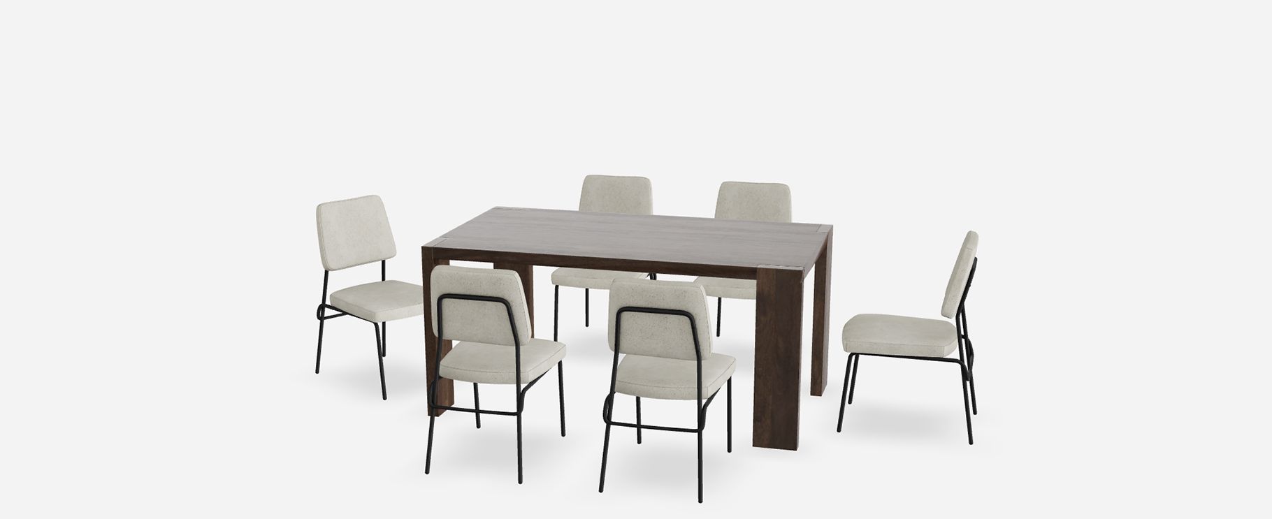 blox mango wood dining table CB2