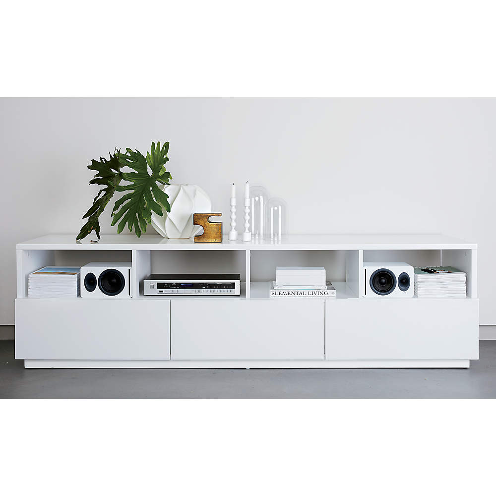 Cb2 Rolling Media Console