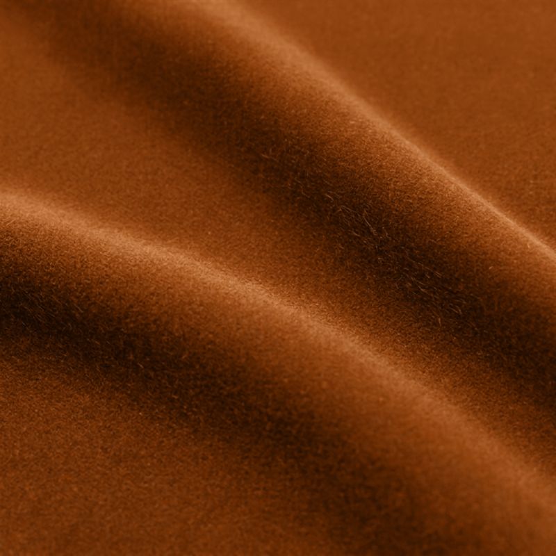 Fitz Channeled Russet Velvet Swivel Chair - image 11 of 15
