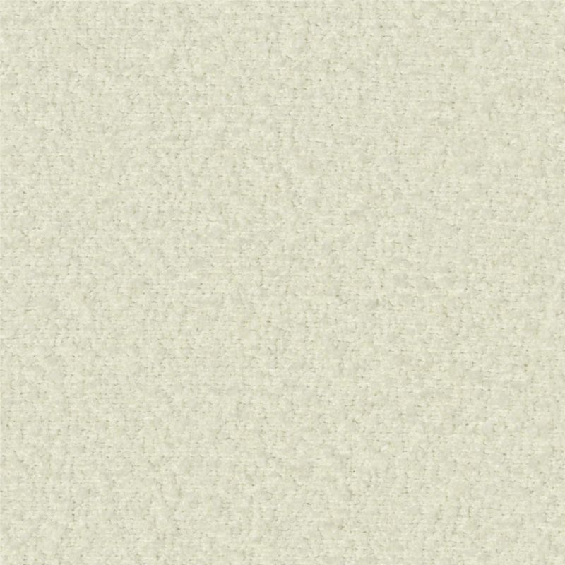 Zoom Teddy Fabric in White