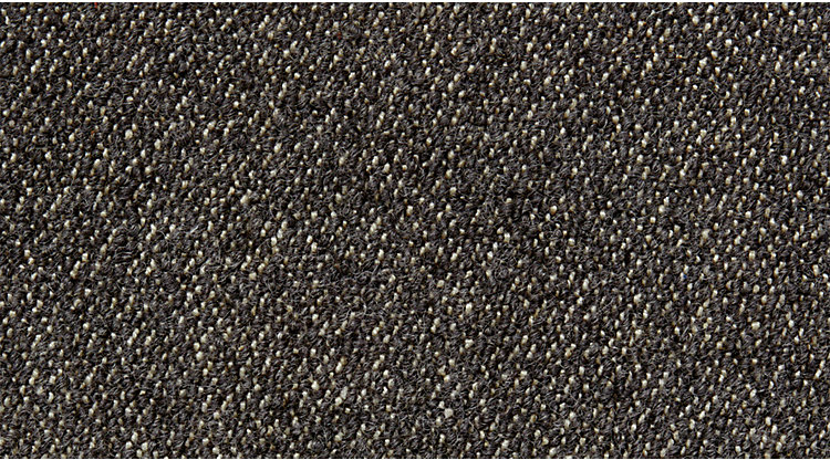 Boucle Print Knit - Textured White / Black 340519