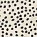 Cheveu Ivory Black Dotted