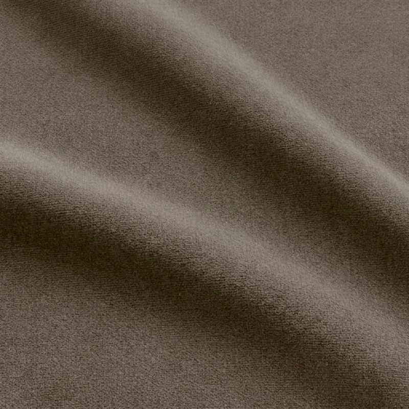 Cantar Warm Grey Velvet Upholstered King Bed - image 8 of 10