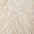 Bozzi Taupe Mongolian Sheepskin Chair and Ottoman Set by Ross Cassidy