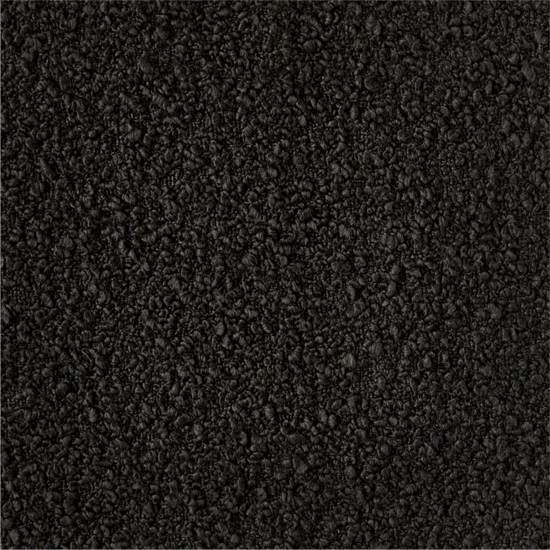 Zoom Teddy Fabric in Black