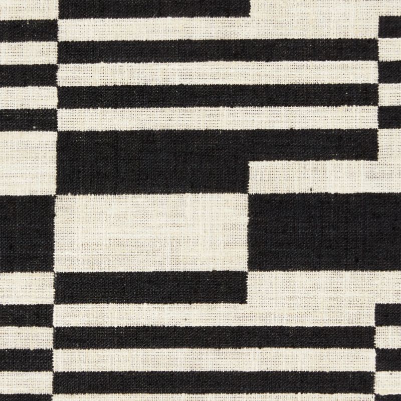 Zoom Piano Fabric in Domino