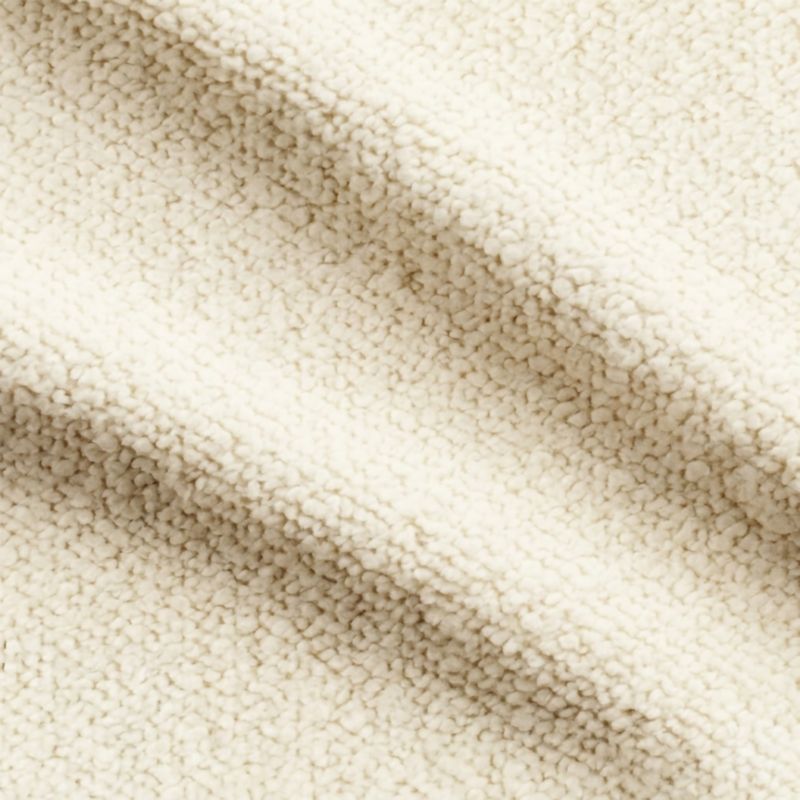 Laszlo Warm White Boucle Swivel Chair - image 12 of 14