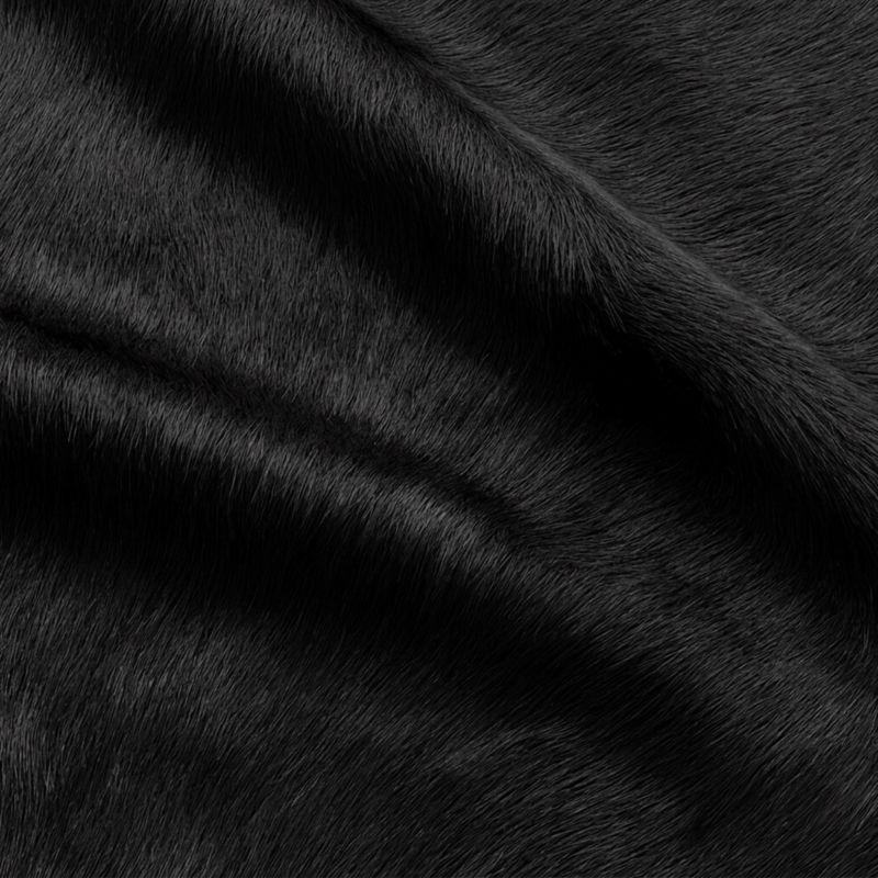 Imogene Black Hide Lounge Chair Set of 2 - image 7 of 7