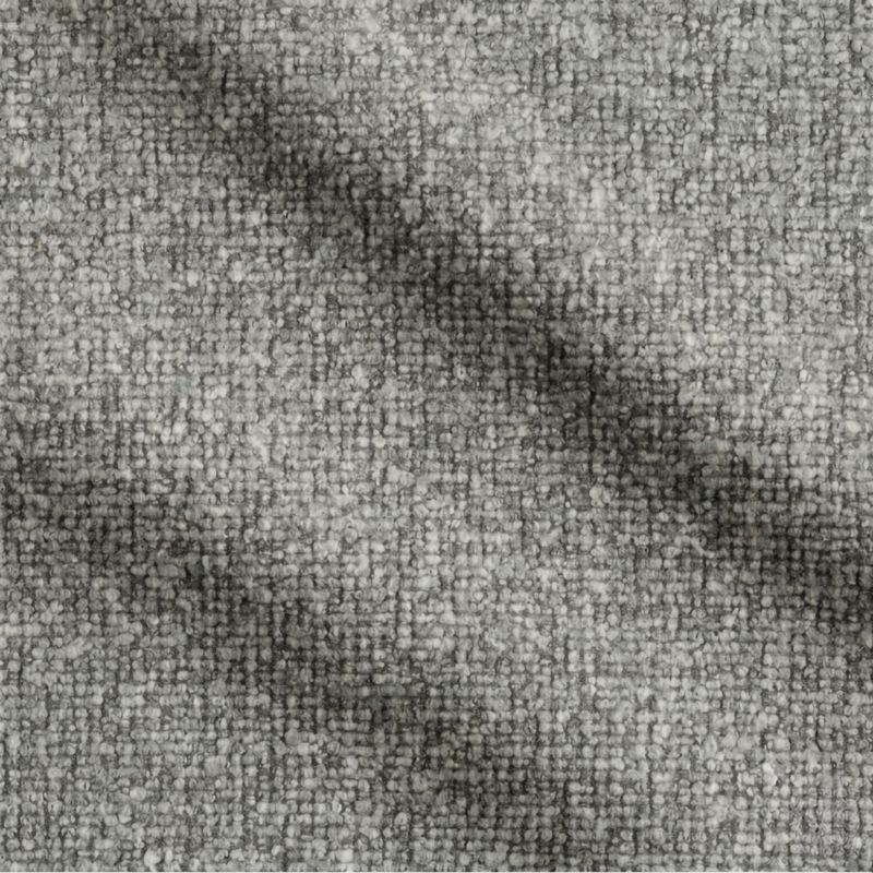 Sohla Grey Boucle Ottoman - image 3 of 4
