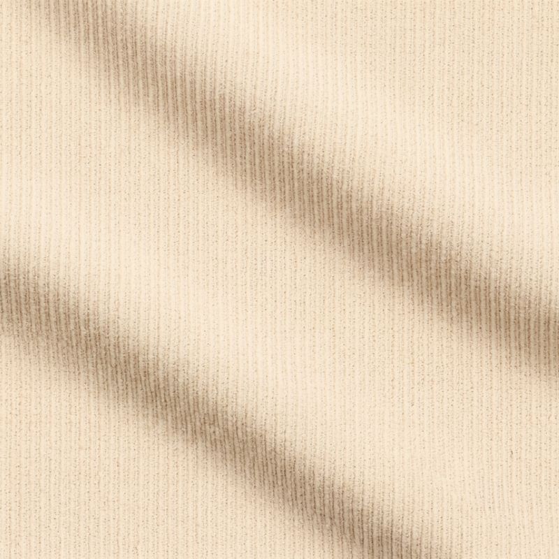 Isla Dark Wood and Warm White Upholstered Extended Queen Platform Bed - image 8 of 9