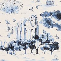 Landscape Blue
