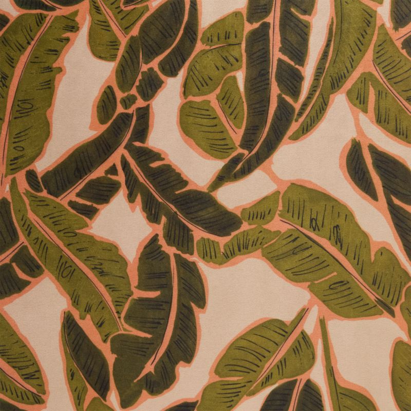 Zoom Palm Fabric in Green
