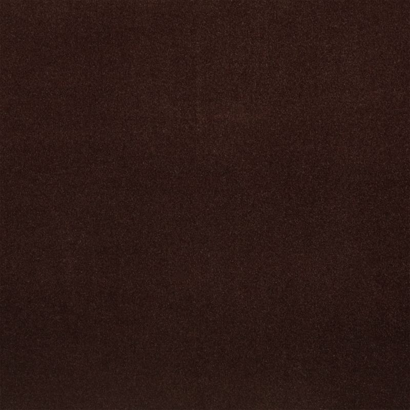 Emile 99" Dark Brown Ruched Velvet Sofa - image 8 of 9