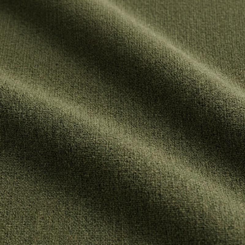 Tavola Walnut and Green Upholstered Queen Bed - image 7 of 8