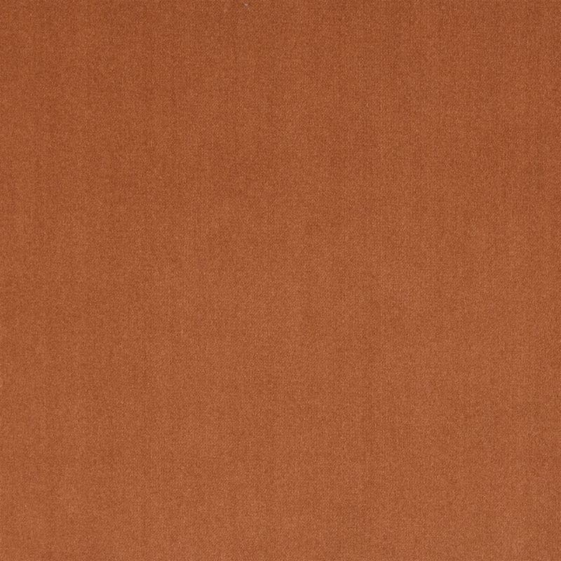 Clark Light Persimmon Faux Mohair Dining Armchair - image 7 of 8