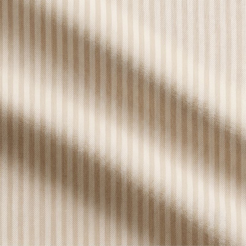Costa Black Metal Outdoor Lounge Chair with Natural And White Striped Sunbrella® Cushions - image 8 of 9