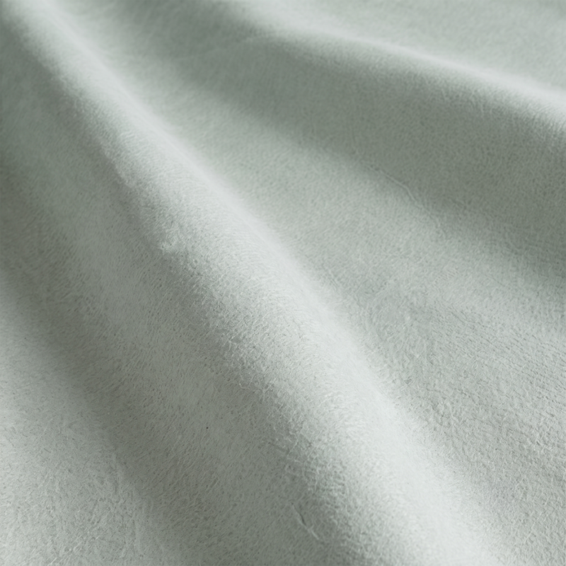 Claudelle 106" Light Blue Velvet Curved Sofa - image 9 of 10