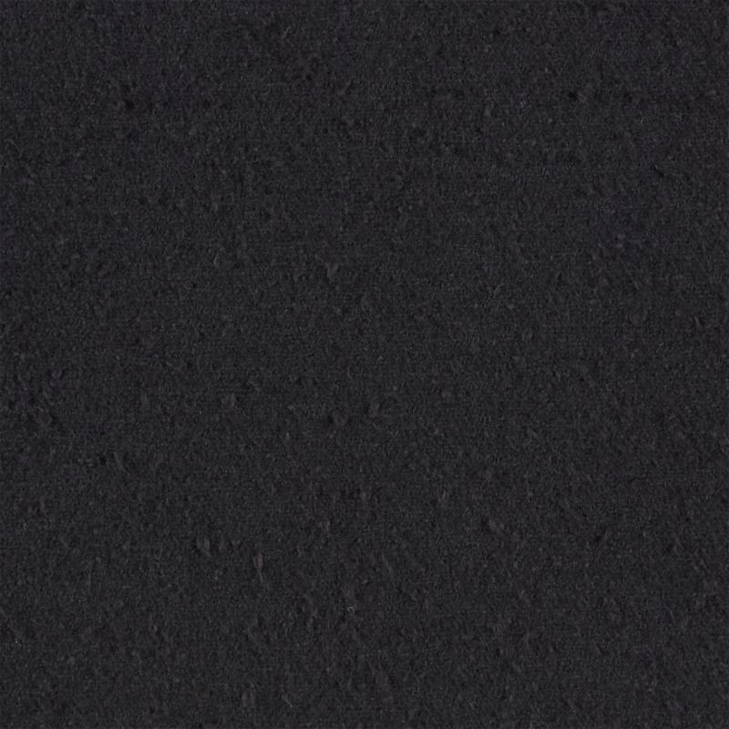 Black Boucle Window Curtain Panel 48''x84'' - image 1 of 6